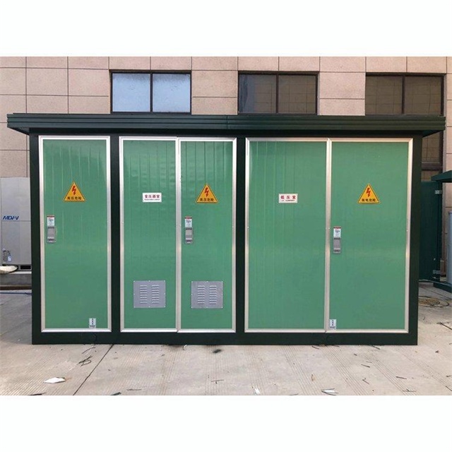 青县1600KVA欧式箱式变压器